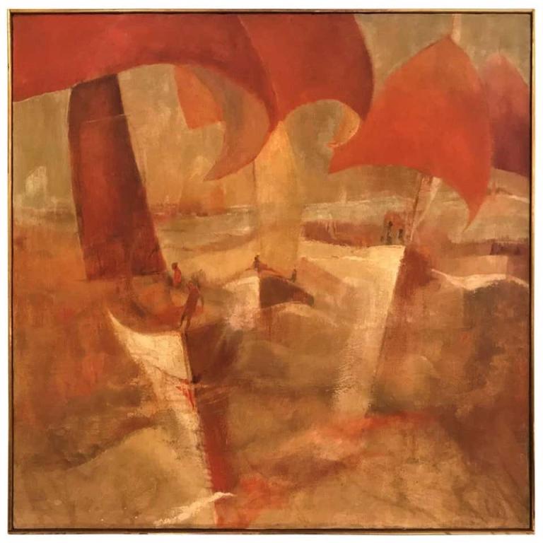 Signed James Twitty - Oil on Canvas (106-4) (1 of 10)