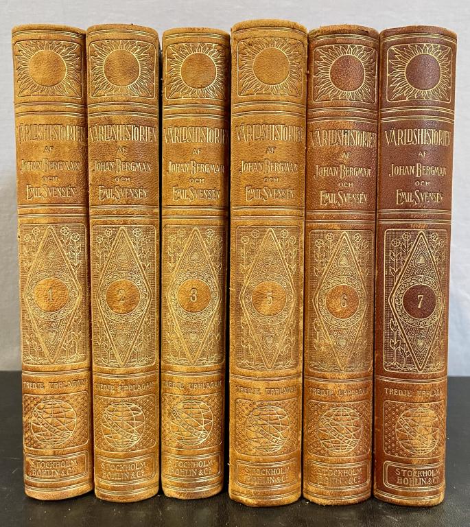 6 Piece Collection of Varldshistorien (1 of 7)