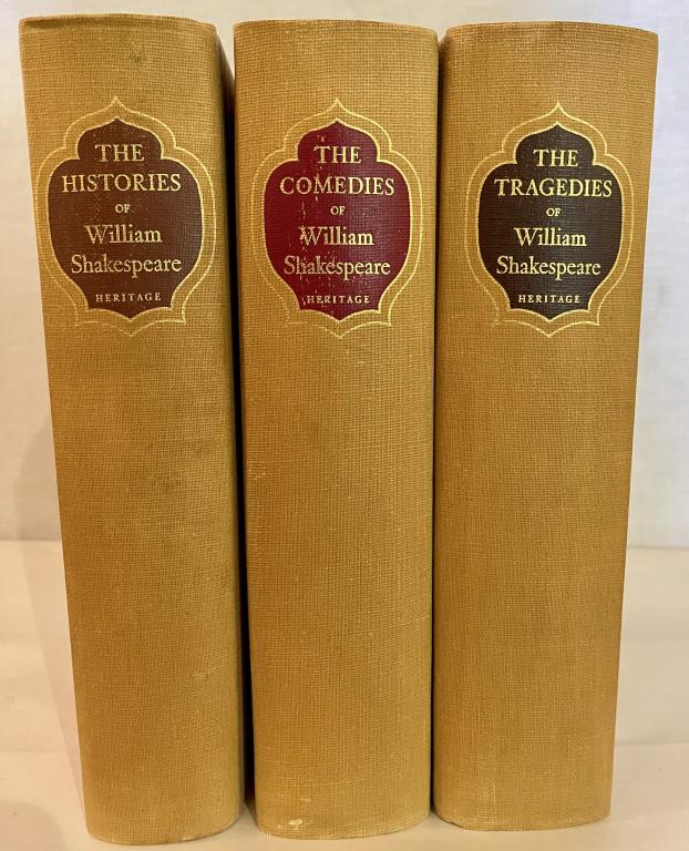 3 Volume Set of William Shakespeare Books (1 of 8)