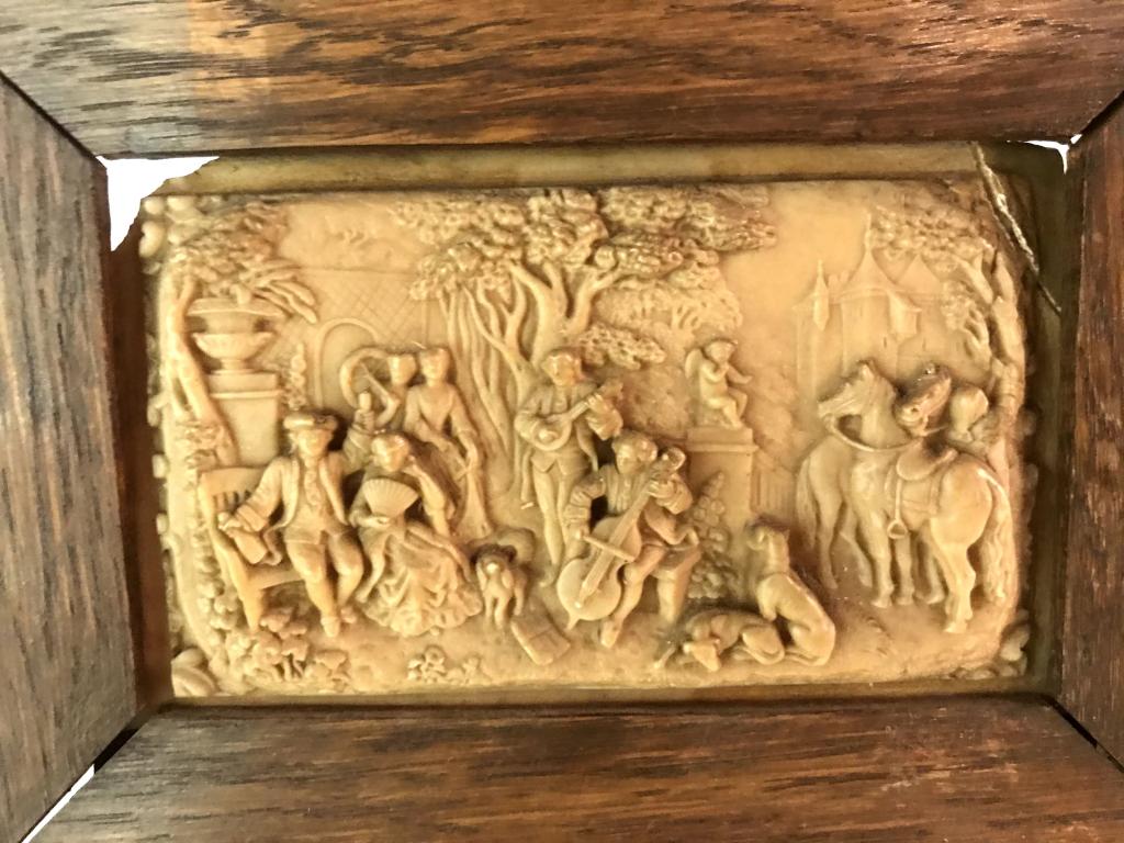 Marble Relief Carved Plaque (1 of 6)