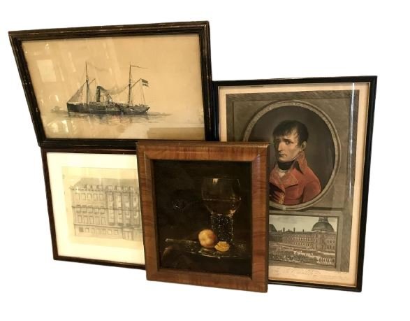 3 Signed Prints & 1 Unsigned- Oil on Canvas (1 of 12)