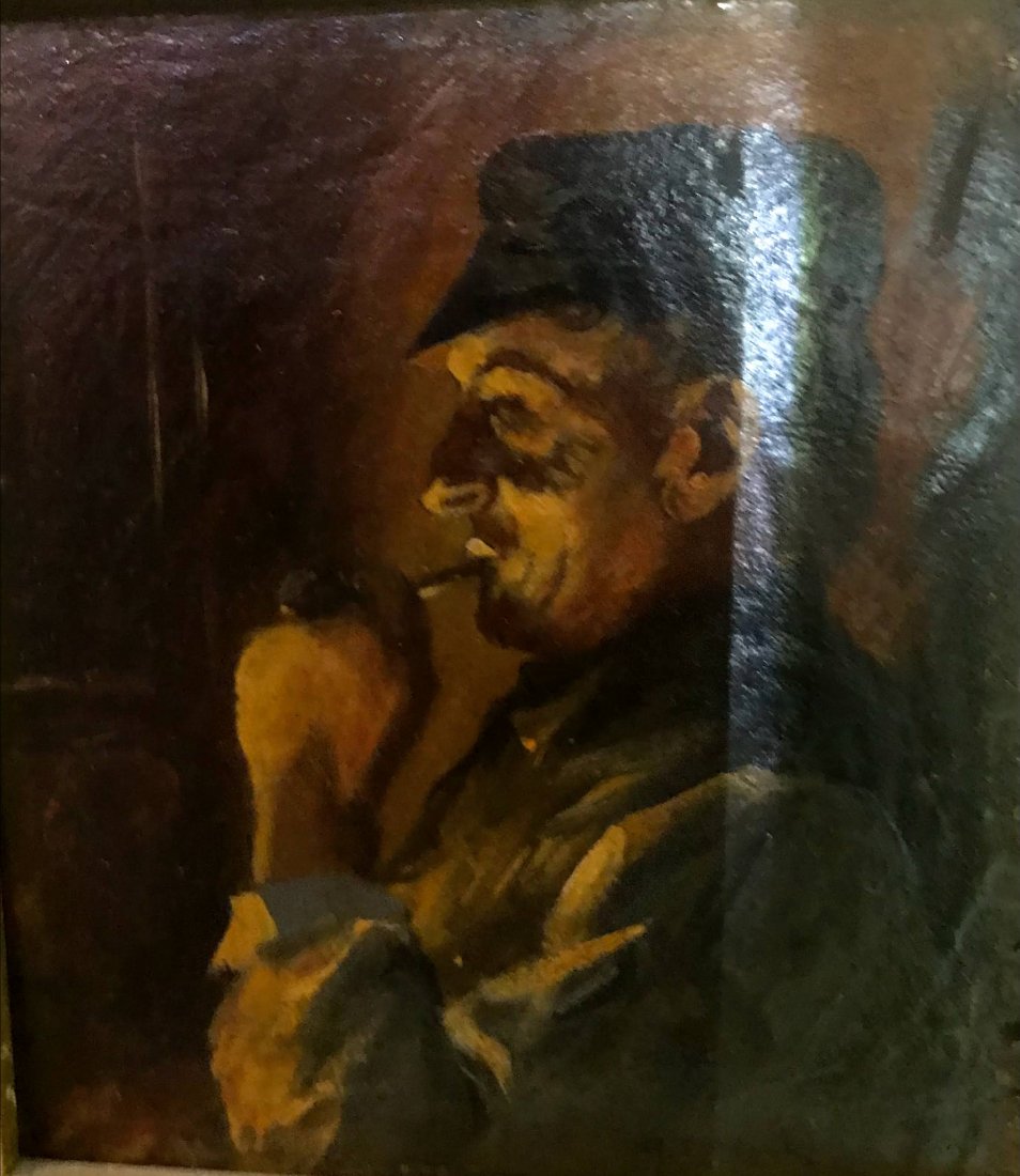 Signed Thomas Addison Miller - Oil on Board (1 of 7)