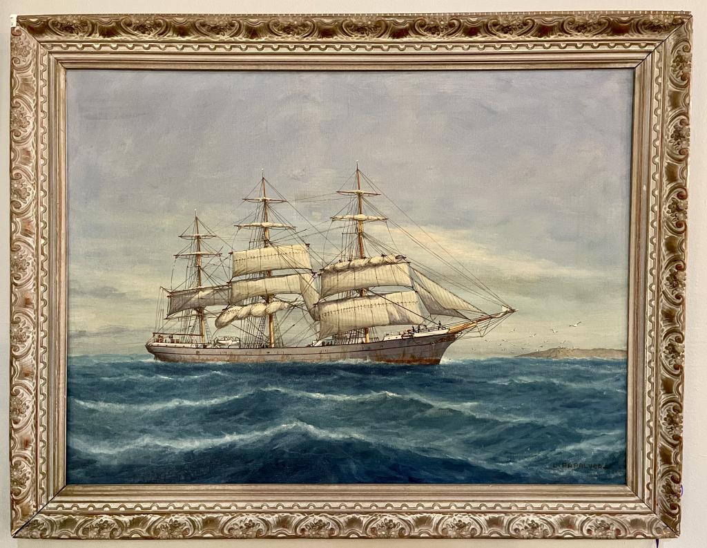 Oil on Canvas Signed L. Papaluca (1 of 10)