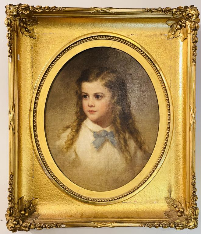Framed Portrait of a Young Girl (1 of 5)
