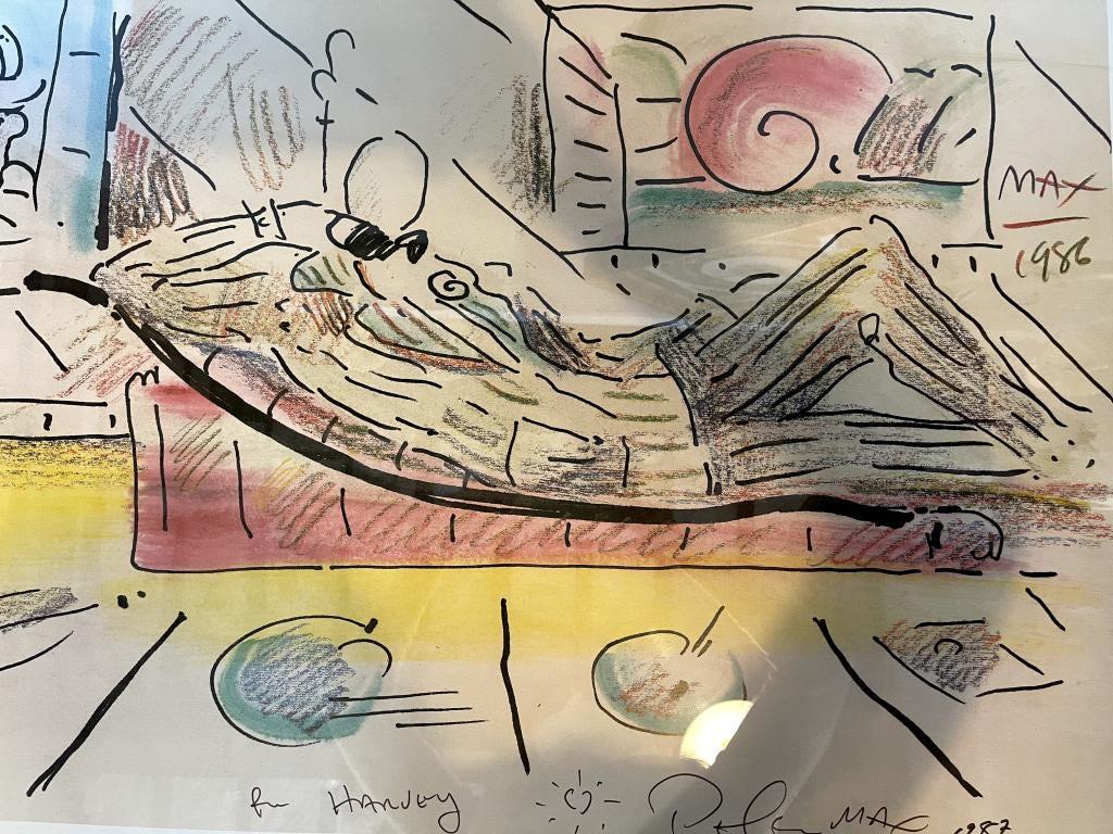 3 Signed Prints - Peter Max. Faurrett. John Beader (1 of 12)