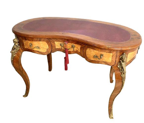 Louis XV Style Kidney Shaped Table Desk (1 of 8)