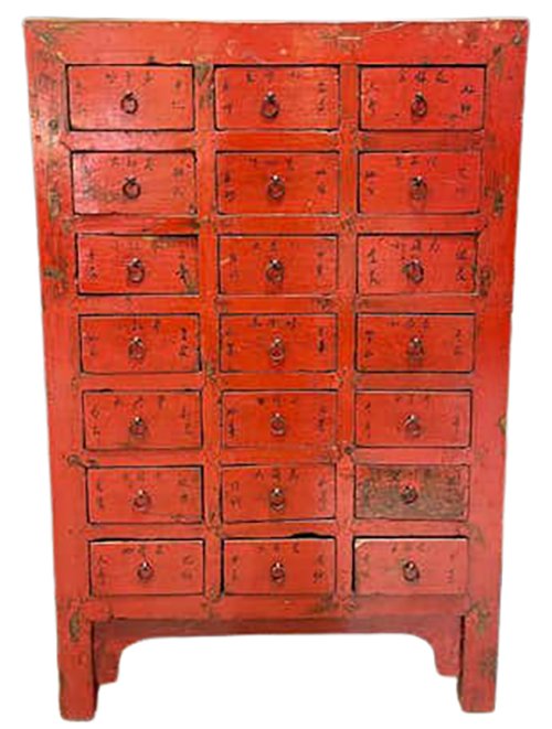 21 Drawer Antique Apotheraphy Cabinet (1 of 18)