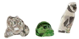 3 Pieces Crystal Baccarat Paperweight (1 of 7)