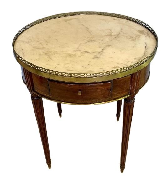 French 19th Century Bouillotte Side Table (1 of 10)