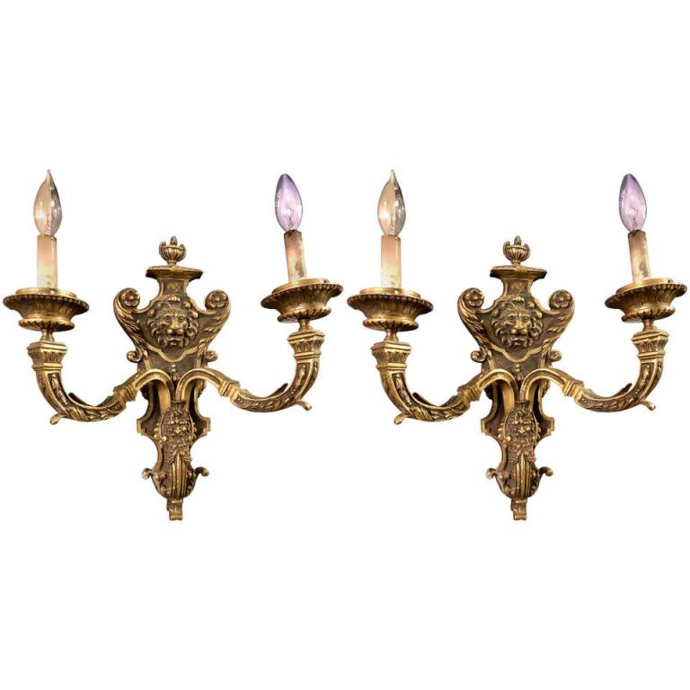 Pair of French Wall Sconces (1 of 9)