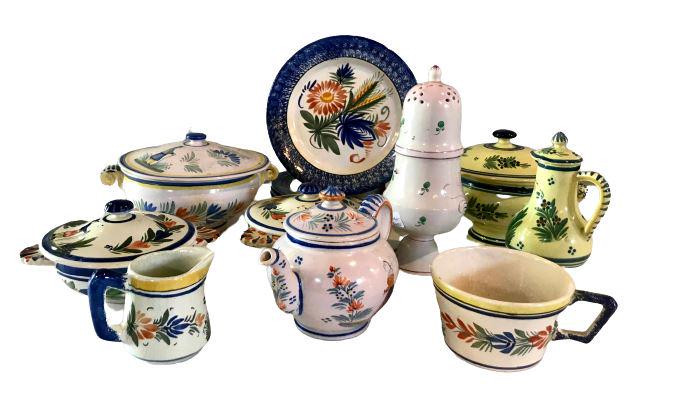 11 Piece Collection - Signed Breton Quimper (1 of 20)