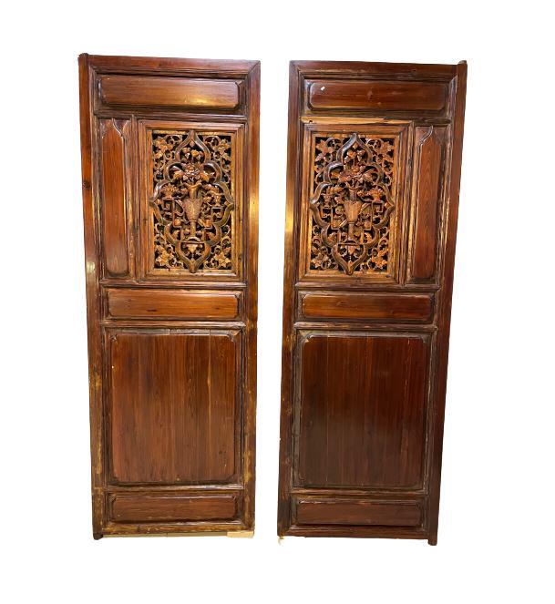 Pair of 19th C. Chinese Doors (1 of 10)