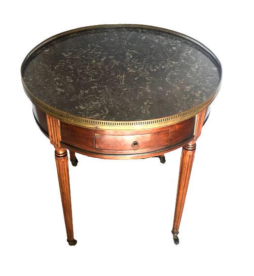 French 19th Century Bouillotte Side Table (1 of 19)