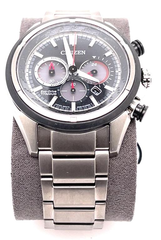 Citizen Authentic Eco-Drive Titanium Citizen Watch $475 (1 of 6)