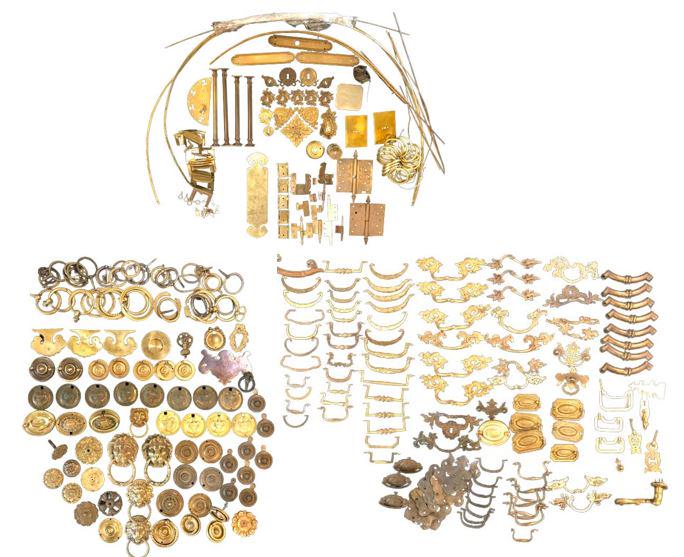 Large Collection of Door Decals, Hinges, & More (1 of 20)