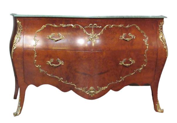 Louis XV Style Bombe Commode (1 of 7)