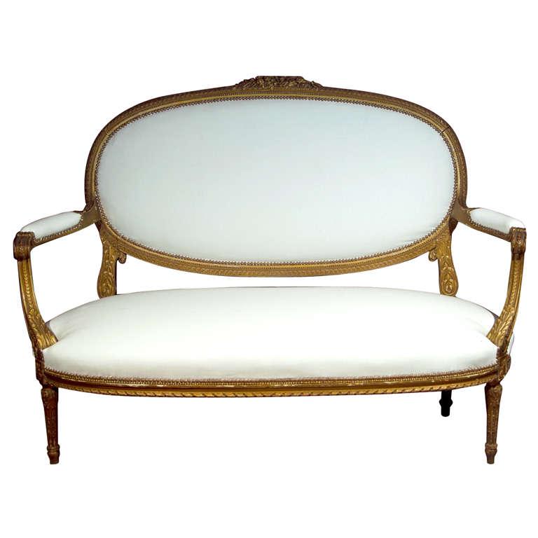 French Louis XIV Style Settee (1 of 9)