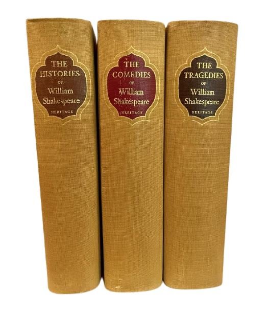 3 Volume Set of William Shakespeare Books (1 of 6)