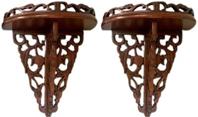 Pair Wood Shelve Wall Brackets (1 of 7)