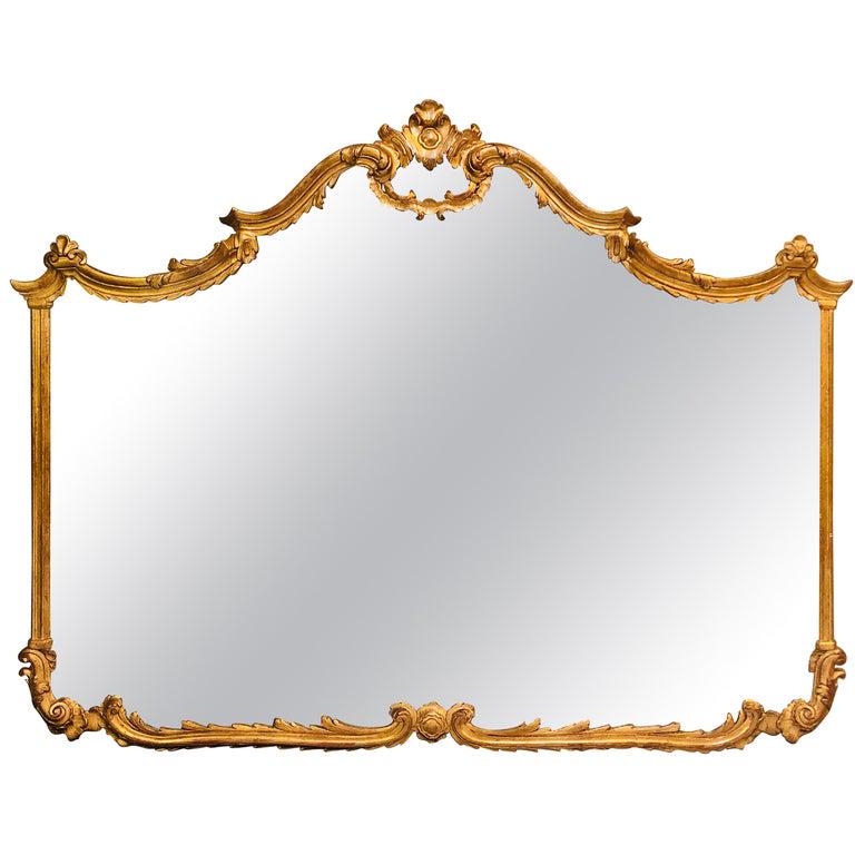 Large over the Mantel Sideboard or Console Mirror (1 of 8)