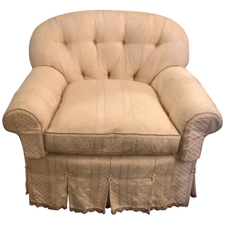 Overstuffed Very Fine Upholstered Lounge Chair (1 of 9)