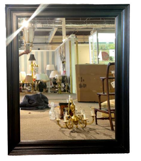 Black Framed Mirror (1 of 2)