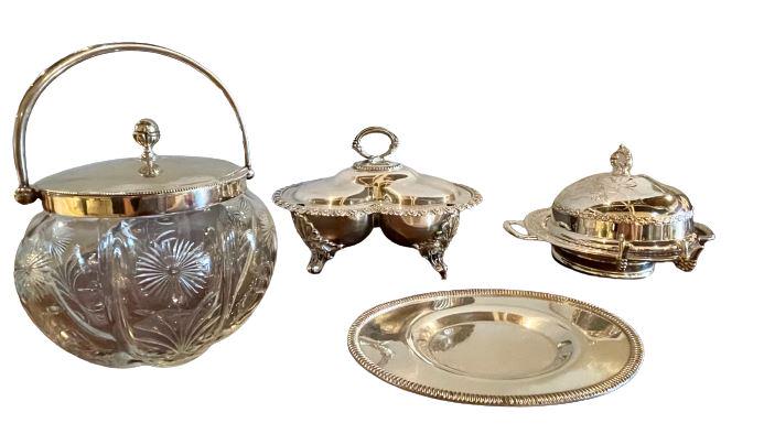 4 Piece Silver Plated Collection (1 of 9)
