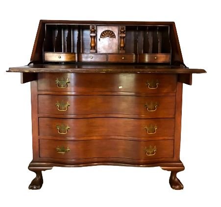 Secretary Desk or Dresser: In good condition. Mahogany 1930s. Measures: 36"w x 19"d x 42" h (From a 330 Central Park West Estate)We do not ship. We do not have staff to move items at this location. Please bring two men. All ite