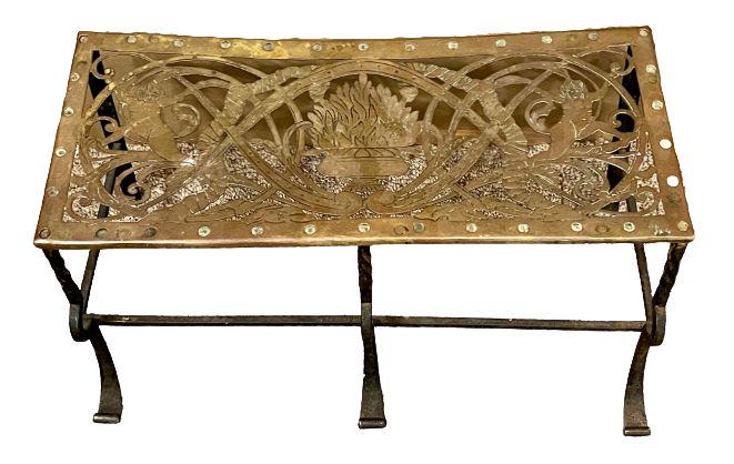 19th Century English Brass Trivet (1 of 5)