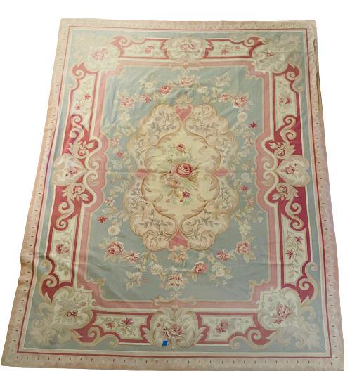 Aubusson Style Pattern Rug 8' 15"  w x 11' 10" l (1 of 6)
