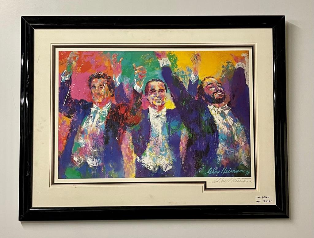 Framed LeRoy Neiman Three Tenors (1 of 7)