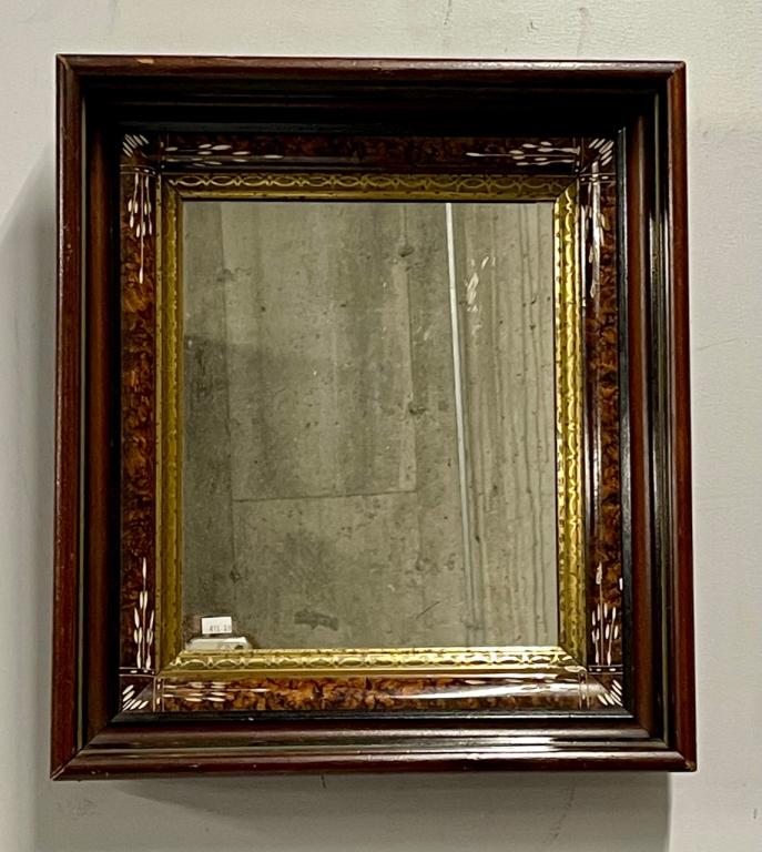 Square Tortoise Shell  Style Mirror (1 of 5)