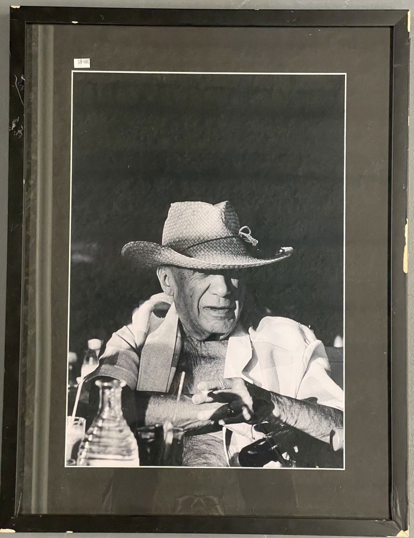 Werner Bokelberg, Pablo Picasso. Framed Photograph (1 of 4)