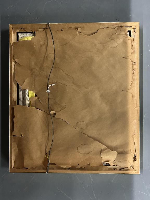 Framed Needlepoint Of Dragon. (1 of 3)