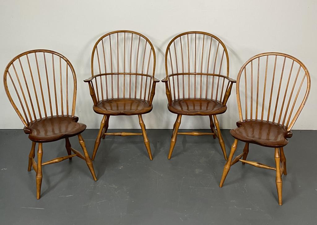 DR Dimes, Set of Four Windsor Chairs (1 of 8)