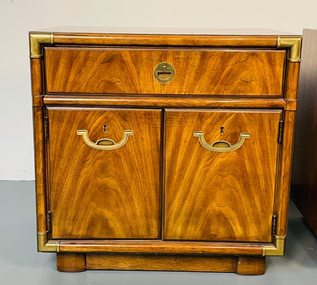 Pair of  MCM Faux Bamboo Nightstands (1 of 6)