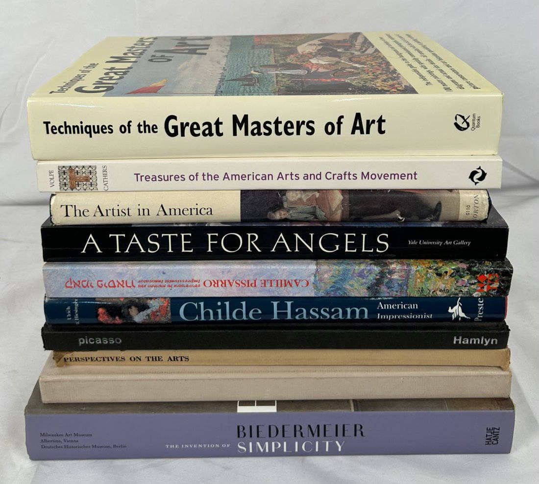 Collection Of Ten Art Coffee Table Books Auction