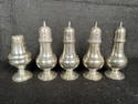 Five B Rogers Sterling Silver Salt and Pepper Shakers