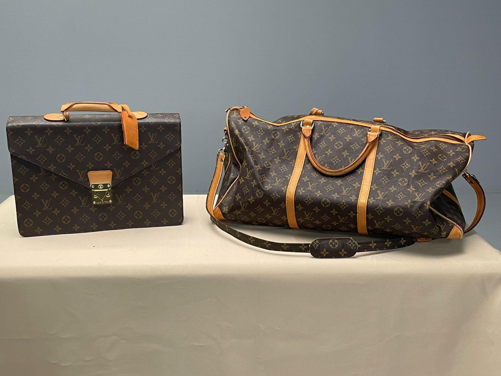 Designer Louis Vuitton Duffle Bag and Satchel, (1 of 9)