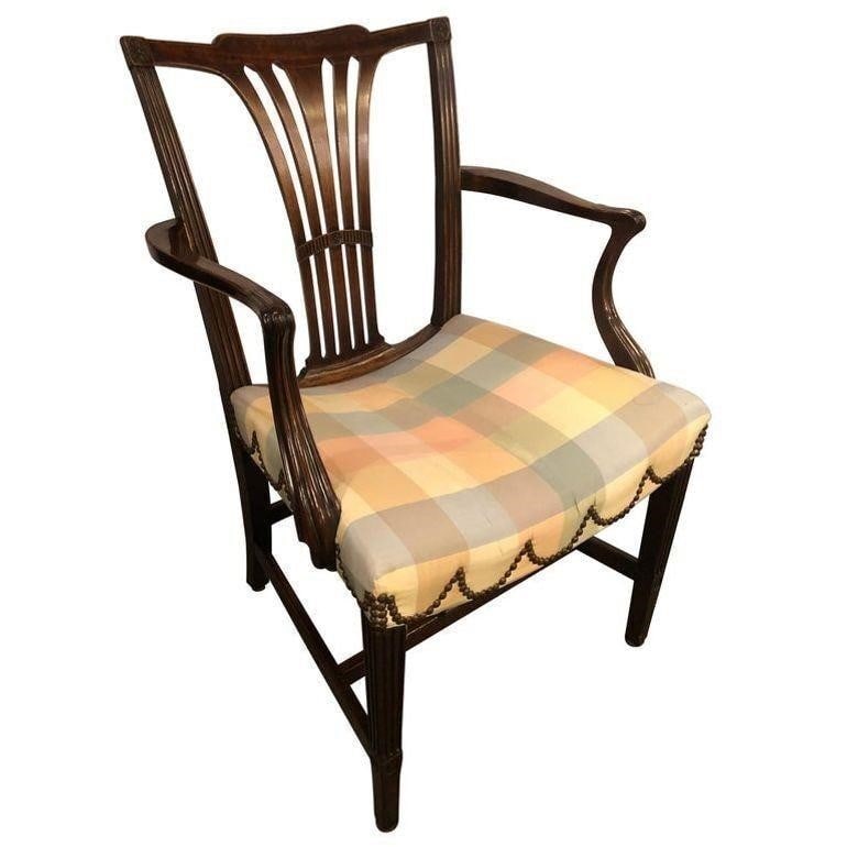 18th Century Chippendale Armchair, Office or Desk (1 of 6)