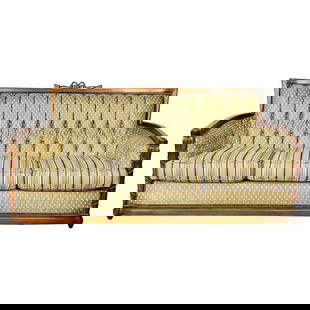 Grosfeld House Sofa, Mid-Century Modern, Large: Grosfeld House Living Room Set, Sofa and Pair Chairs, Mid-Century Modern, Scalamandre FabricComplete three piece Living Room set having one pair of chairs and a sofa. This listing showing only this st
