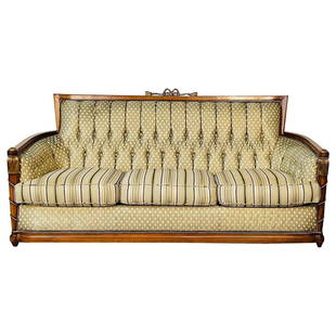 Grosfeld House Sofa, Mid-Century Modern, Large: Grosfeld House Living Room Set, Sofa and Pair Chairs, Mid-Century Modern, Scalamandre FabricComplete three piece Living Room set having one pair of chairs and a sofa. This listing showing only this st