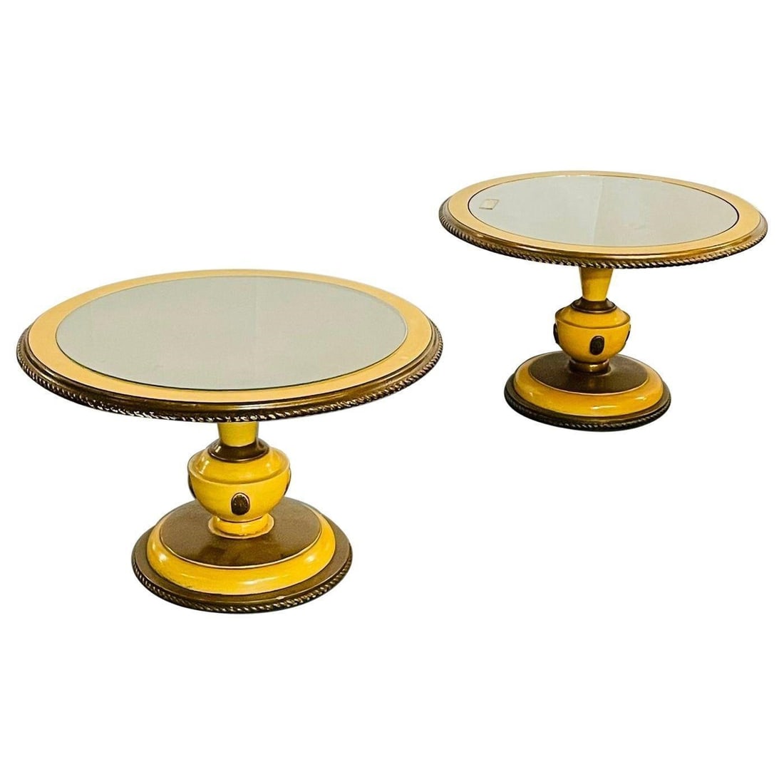 Pair of Neoclassical Low End / Side Tables, Jansen (1 of 6)