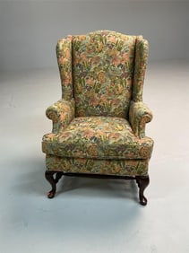 Animal Upholstery Arm Chair, Wing Back Chair