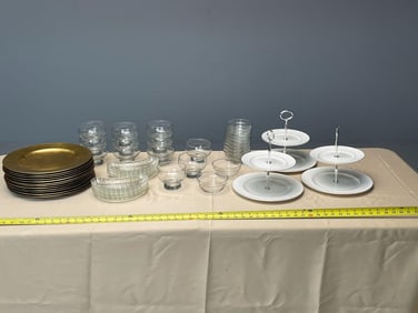 A Collection of Serving Pieces