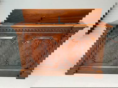 Mahogany Television Cabinet by Furnlite