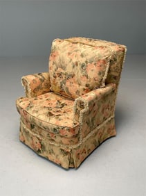 Finely Upholstered Lounge Chair
