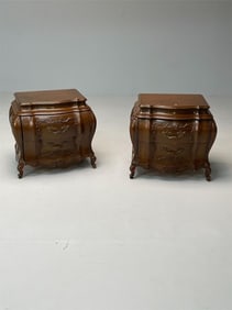 Pair of Bombay Commodes, Night Stands