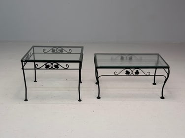 Two Outdoor Patio Tables