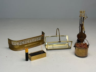 Five Piece Fireplace Tool Set